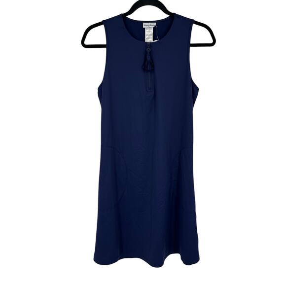 Tommy Bahama Dress Pearl half zip spa sleeveless size X-Small XS - Picture 2 of 6